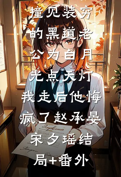 撞见装穷的黑道老公为白月光点天灯，我走后他悔疯了赵承晏宋夕瑶结局+番外