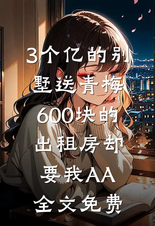 3个亿的别墅送青梅，600块的出租房却要我AA全文免费