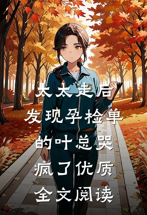太太走后，发现孕检单的叶总哭疯了优质全文阅读