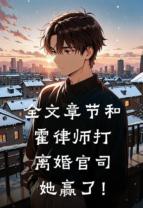 全文章节和霍律师打离婚官司，她赢了！
