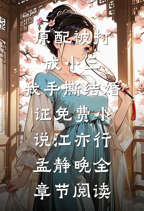 原配被打成小三，我手撕结婚证免费小说江亦行孟静晚全章节阅读