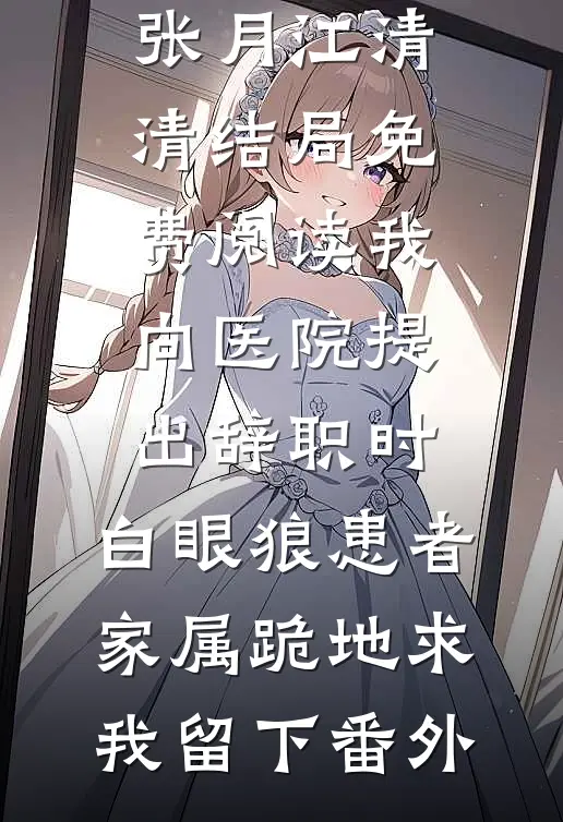 张月江清清结局免费阅读我向医院提出辞职时，白眼狼患者家属跪地求我留下番外
