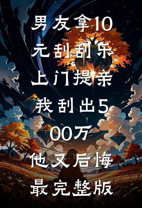 男友拿10元刮刮乐上门提亲，我刮出500万，他又后悔最完整版