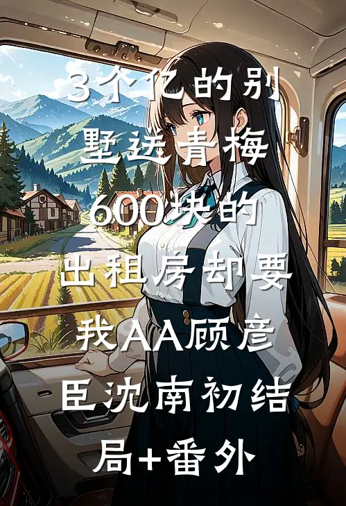 3个亿的别墅送青梅，600块的出租房却要我AA顾彦臣沈南初结局+番外