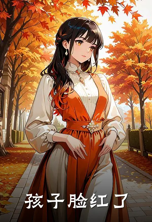 孩子脸红了