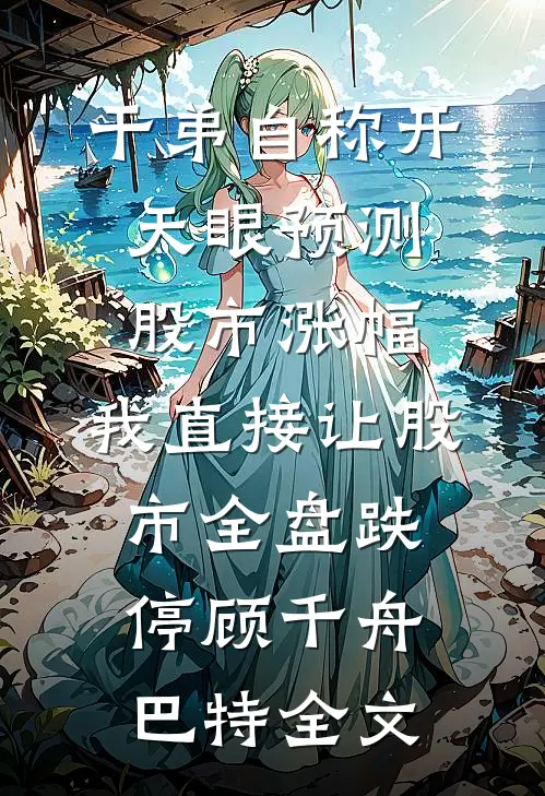 干弟自称开天眼预测股市涨幅，我直接让股市全盘跌停顾千舟巴特全文