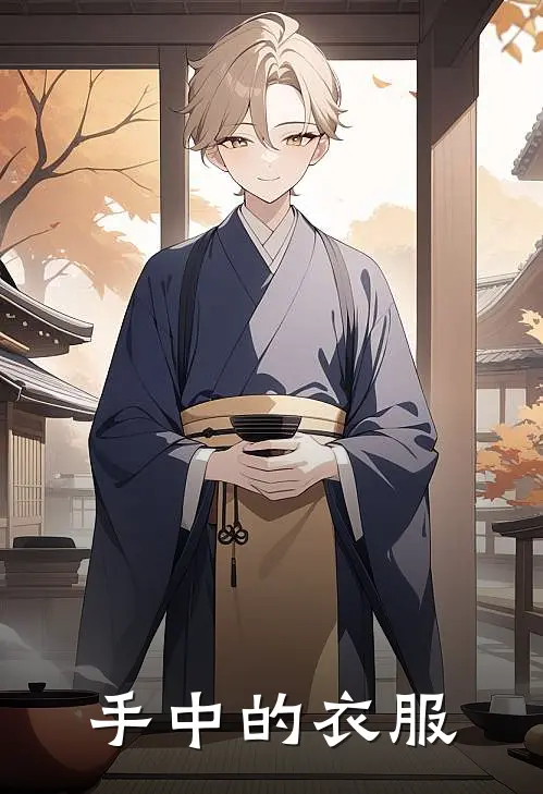手中的衣服