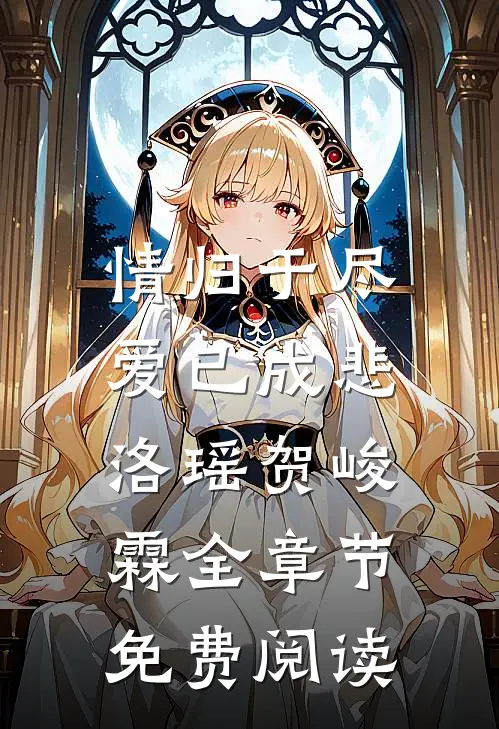 情归于尽，爱已成悲洛瑶贺峻霖全章节免费阅读