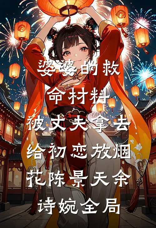 婆婆的救命材料，被丈夫拿去给初恋放烟花陈景天余诗婉全局