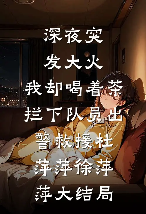 深夜突发大火，我却喝着茶拦下队员出警救援杜萍萍徐萍萍大结局