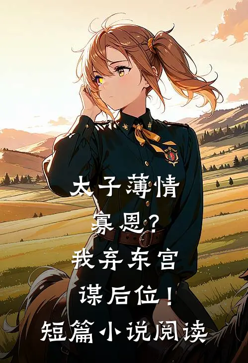太子薄情寡恩？我弃东宫，谋后位！短篇小说阅读