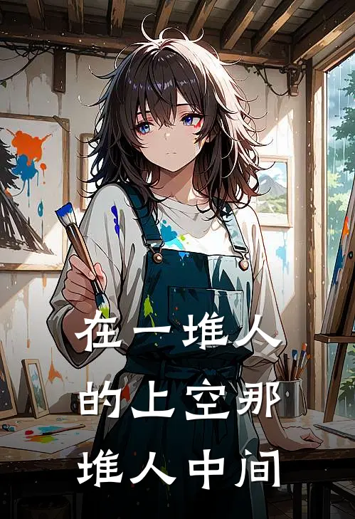 在一堆人的上空那堆人中间