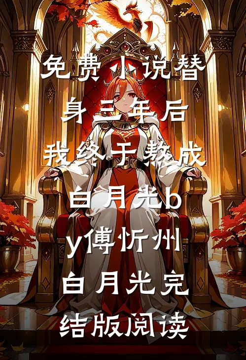 免费小说替身三年后，我终于熬成白月光by傅忻州白月光完结版阅读