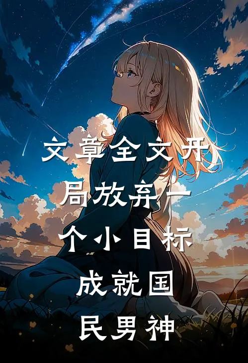 文章全文开局放弃一个小目标，成就国民男神