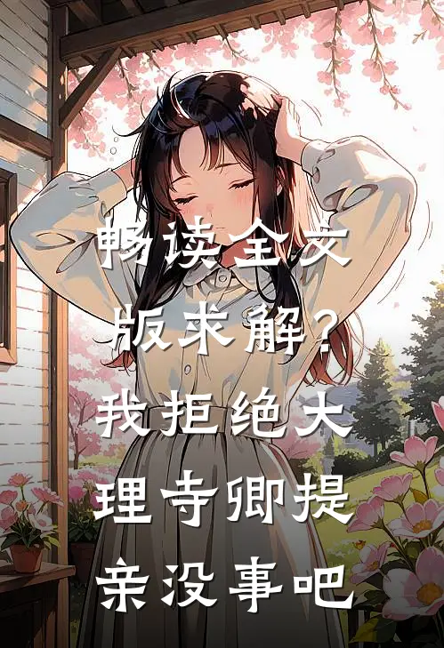 畅读全文版求解？我拒绝大理寺卿提亲没事吧
