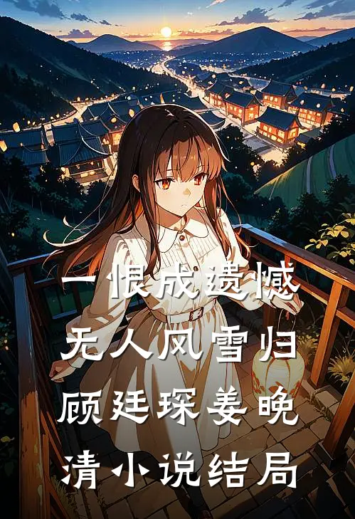 一恨成遗憾，无人风雪归顾廷琛姜晚清小说结局