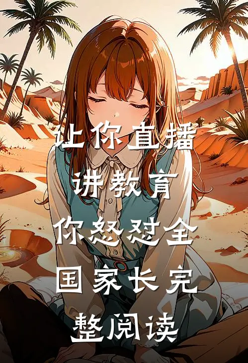 让你直播讲教育，你怒怼全国家长完整阅读