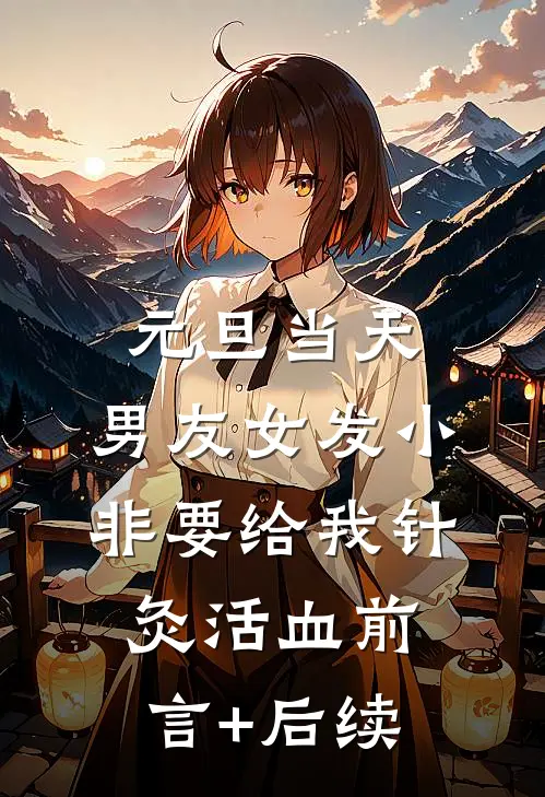 元旦当天，男友女发小非要给我针灸活血前言+后续