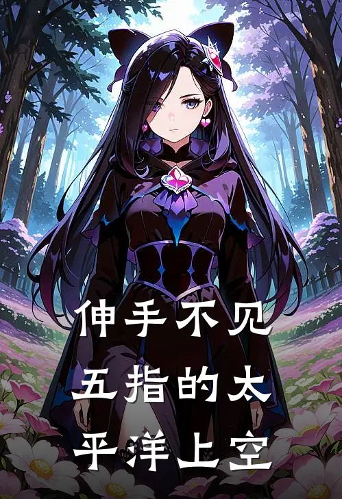 伸手不见五指的太平洋上空