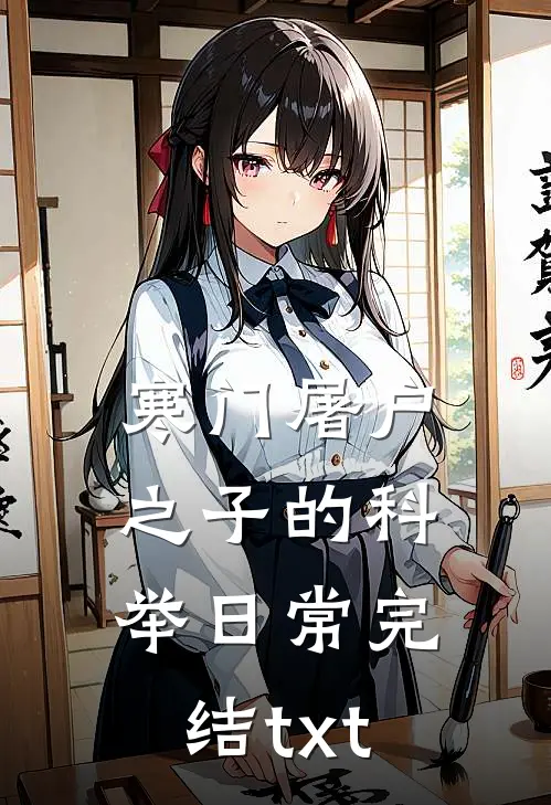 寒门屠户之子的科举日常完结txt
