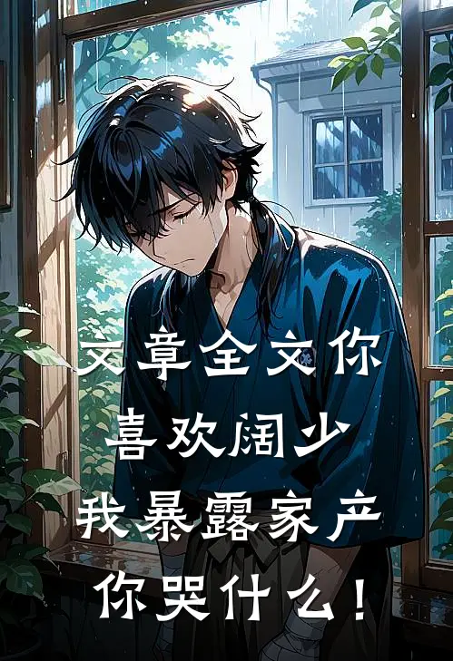 文章全文你喜欢阔少，我暴露家产你哭什么！