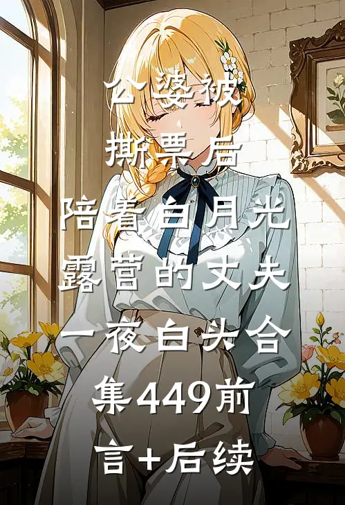 公婆被撕票后，陪着白月光露营的丈夫一夜白头合集449前言+后续