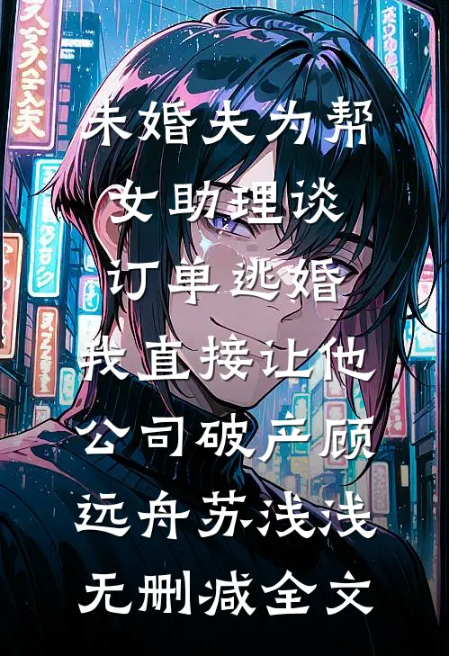 未婚夫为帮女助理谈订单逃婚，我直接让他公司破产顾远舟苏浅浅无删减全文