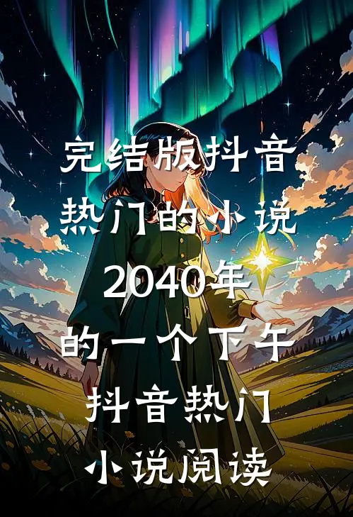 完结版抖音热门的小说2040年的一个下午抖音热门小说阅读