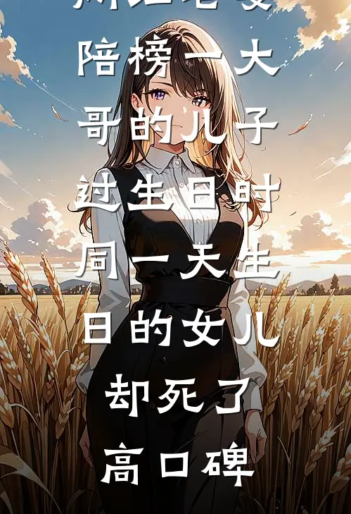 网红老婆陪榜一大哥的儿子过生日时，同一天生日的女儿却死了高口碑