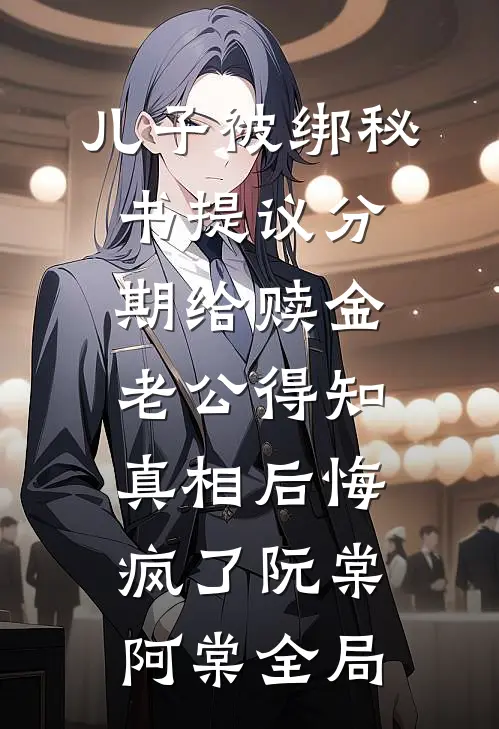 儿子被绑秘书提议分期给赎金，老公得知真相后悔疯了阮棠阿棠全局
