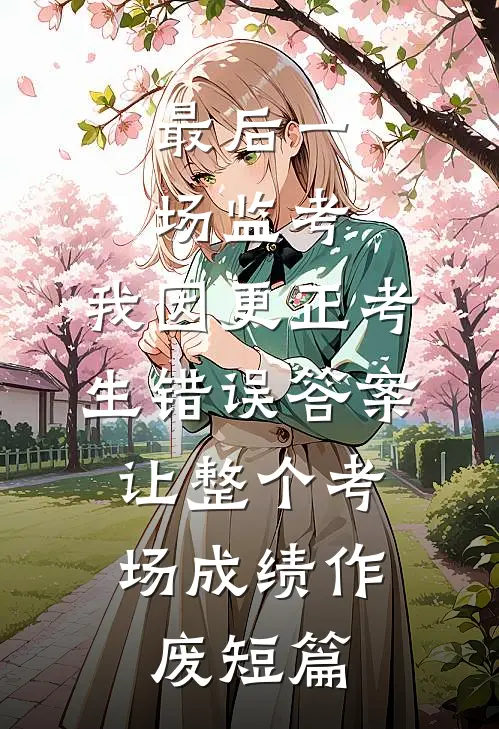 最后一场监考，我因更正考生错误答案，让整个考场成绩作废短篇