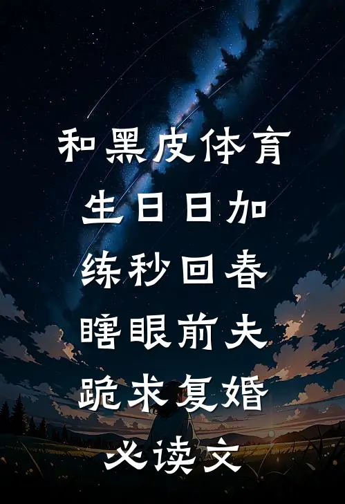 和黑皮体育生日日加练秒回春，瞎眼前夫跪求复婚必读文