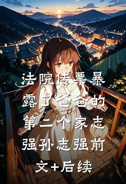 法院传票暴露了爸爸的第二个家志强孙志强前文+后续