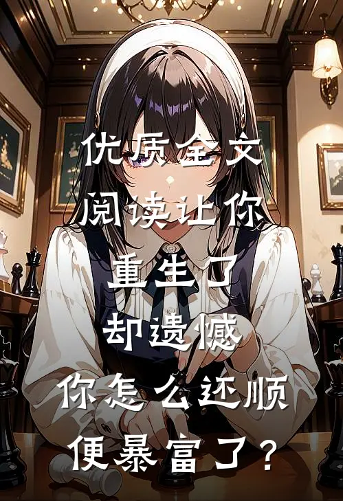 优质全文阅读让你重生了却遗憾，你怎么还顺便暴富了？