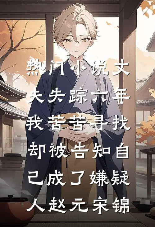 热门小说丈夫失踪六年，我苦苦寻找却被告知自己成了嫌疑人赵元宋锦