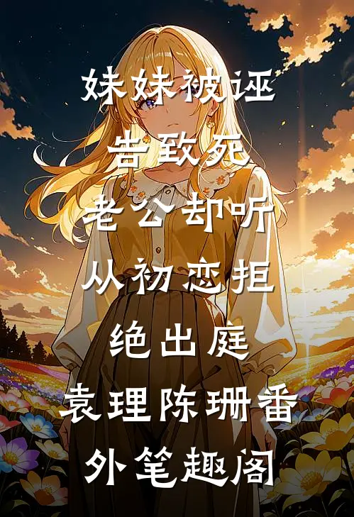妹妹被诬告致死，老公却听从初恋拒绝出庭：袁理陈珊番外笔趣阁