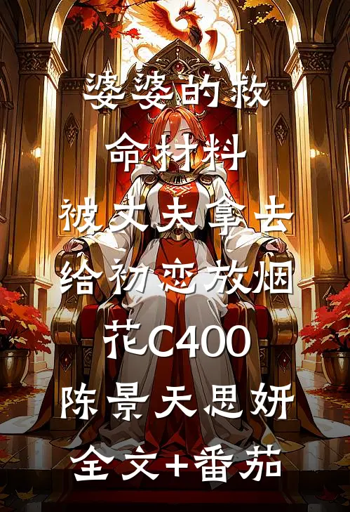 婆婆的救命材料，被丈夫拿去给初恋放烟花C400陈景天思妍全文+番茄