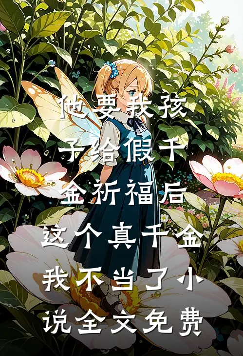 他要我孩子给假千金祈福后，这个真千金我不当了小说全文免费