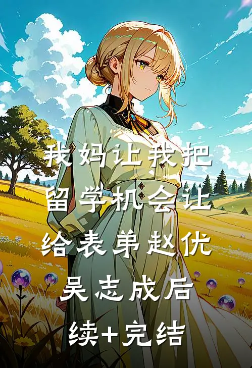 我妈让我把留学机会让给表弟赵优吴志成后续+完结