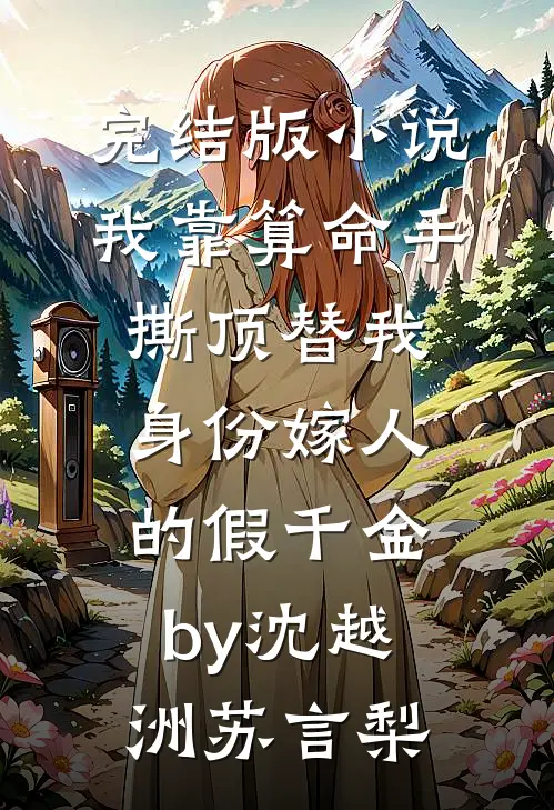 完结版小说我靠算命手撕顶替我身份嫁人的假千金by沈越洲苏言梨