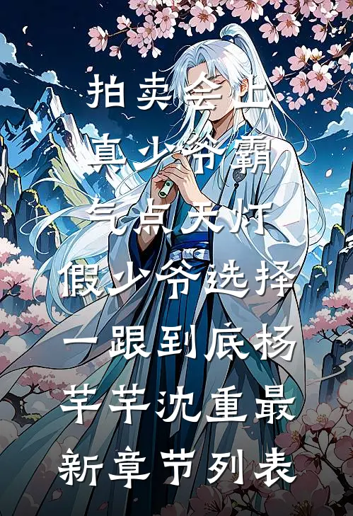 拍卖会上真少爷霸气点天灯，假少爷选择一跟到底杨芊芊沈重最新章节列表