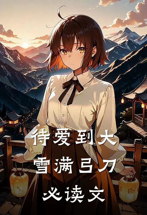 待爱到大雪满弓刀必读文