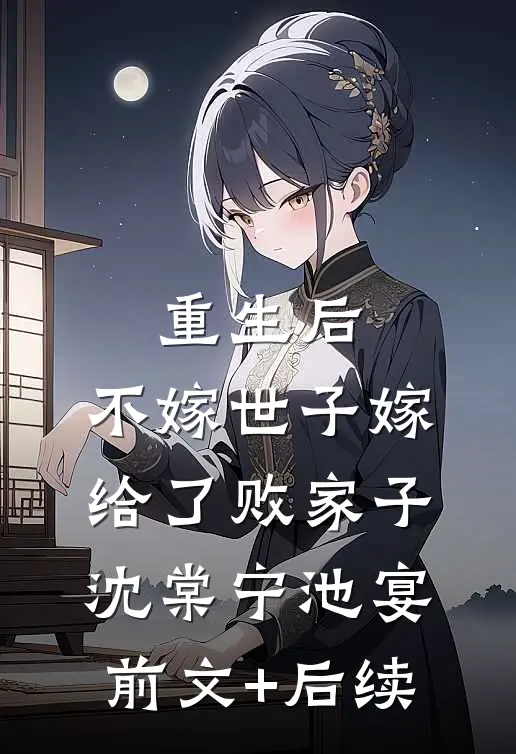 重生后，不嫁世子嫁给了败家子沈棠宁池宴前文+后续