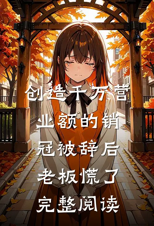 创造千万营业额的销冠被辞后，老板慌了完整阅读