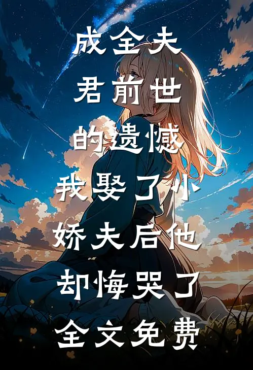 成全夫君前世的遗憾，我娶了小娇夫后他却悔哭了全文免费