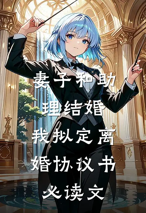 妻子和助理结婚，我拟定离婚协议书必读文