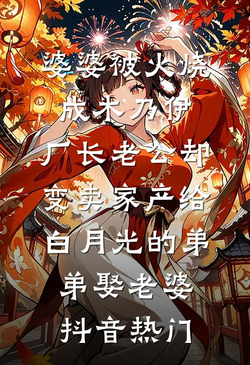 婆婆被火烧成木乃伊，厂长老公却变卖家产给白月光的弟弟娶老婆抖音热门