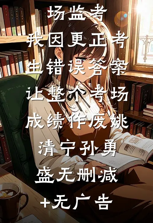 最后一场监考，我因更正考生错误答案，让整个考场成绩作废姚清宁孙勇盛无删减+无广告