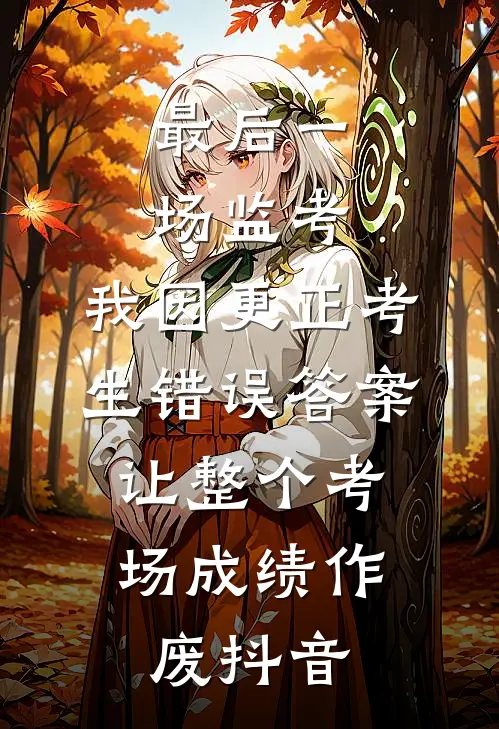 最后一场监考，我因更正考生错误答案，让整个考场成绩作废抖音
