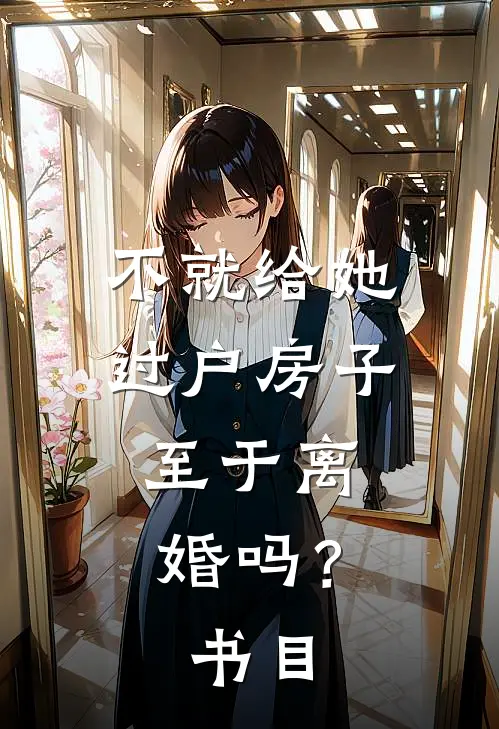 不就给她过户房子，至于离婚吗？书目